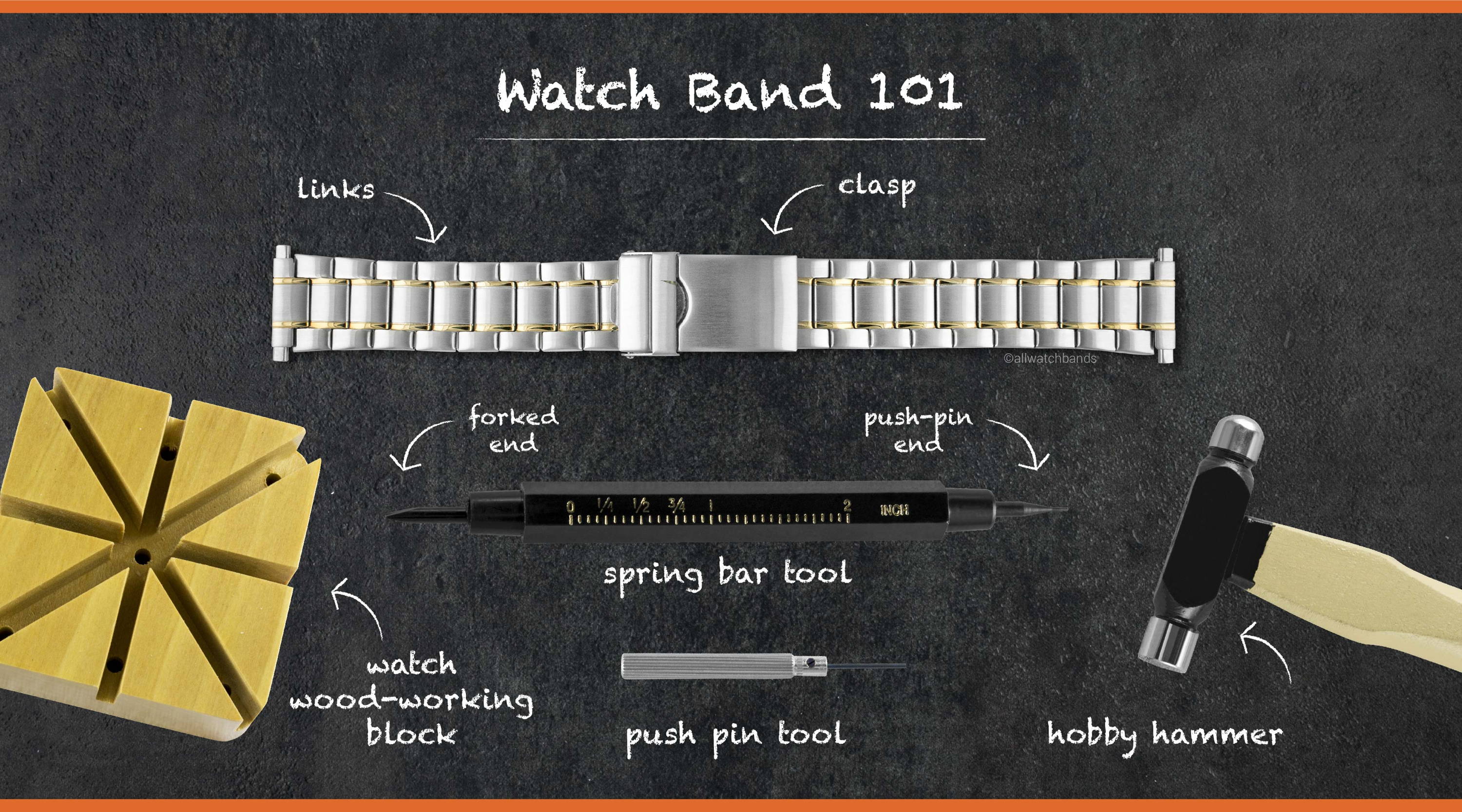 Watch Band Adjustment Guide