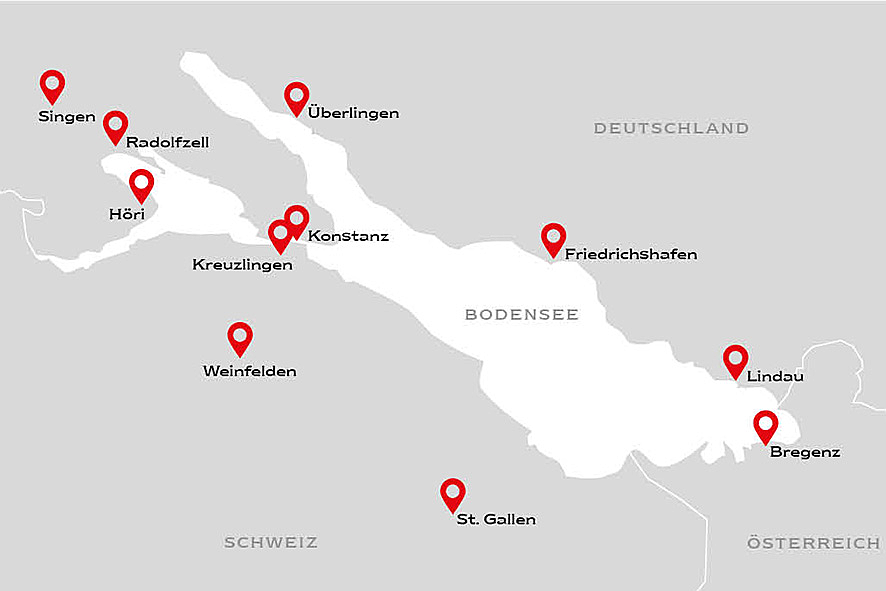  Hamburg
- Standorte Bodensee 2021