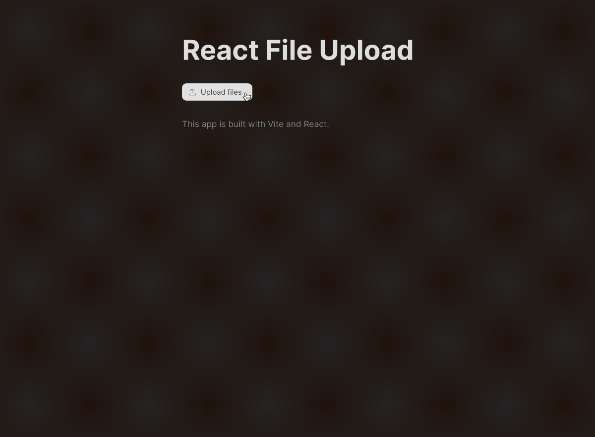 How To Upload Files In React Uploadcare Blog