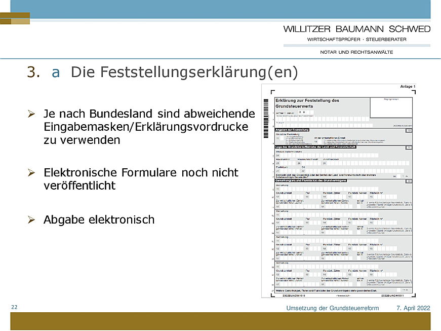  Heidelberg
- Webinar Grundsteuerreform Seite 22