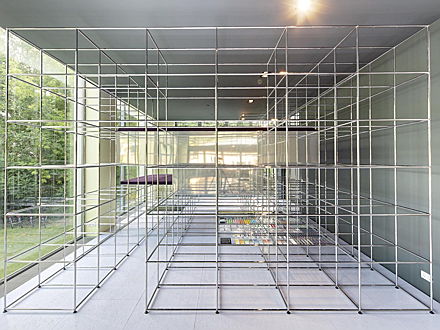  Berlin
- UNStudio entwarf die Installation aus USM-Elementen für The WorkHouse bei Berlin.
Foto: USM