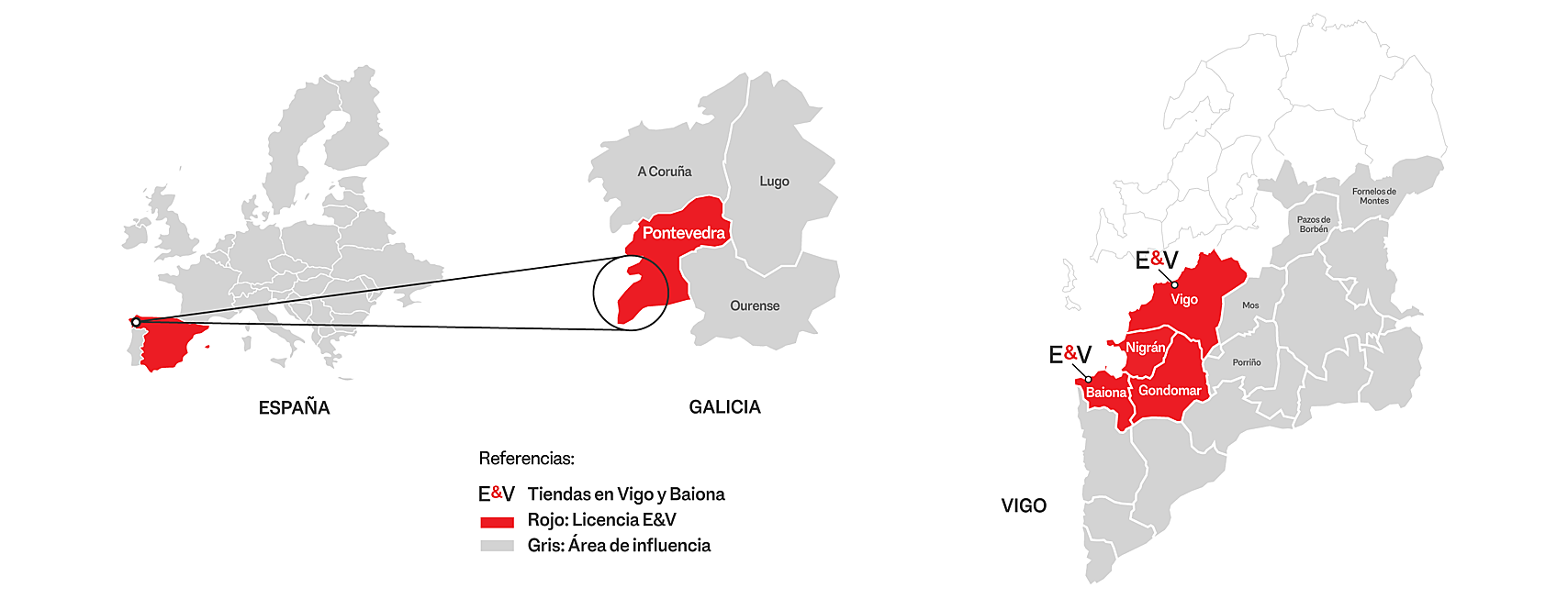  Vigo
- Mapa de zona de influencia