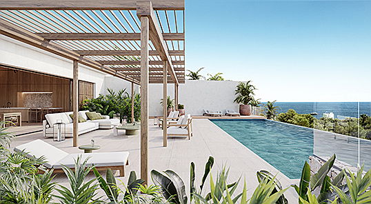  Ibiza
- Esta elegante villa en Cap Martinet con vistas al mar hará que los corazones de los compradores latan más rápido
