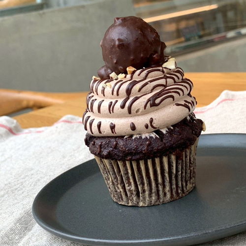 Ferrero Rocher & Nutella Cupcake (Gluten Free | Dairy Free) - 1 Piece