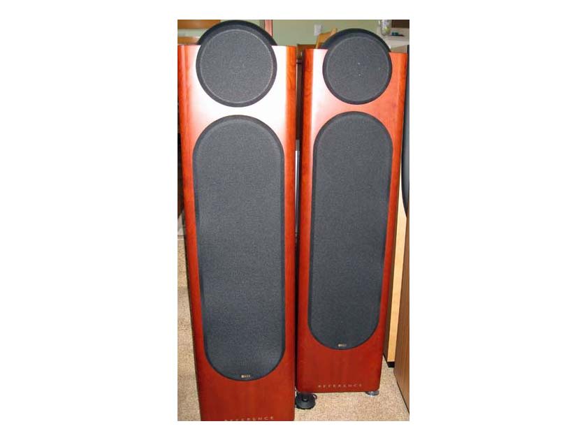 KEF 205/2's, LIGHTLY USED, CHERRY FINISH