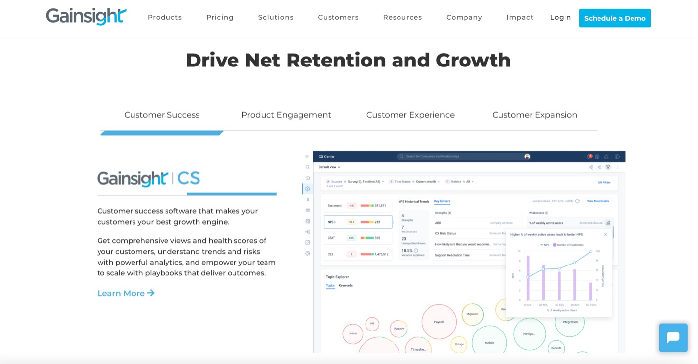 Gainsight product / service