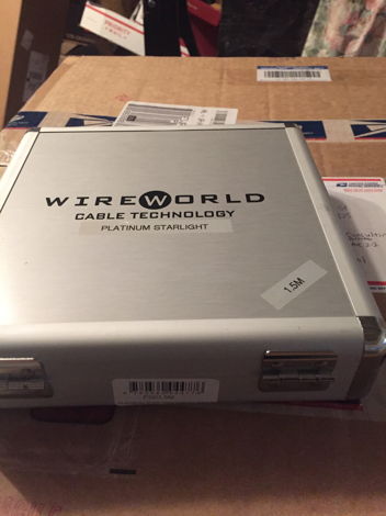 Wireworld Platinum Starlight 1.5m USB Mint customer tra...