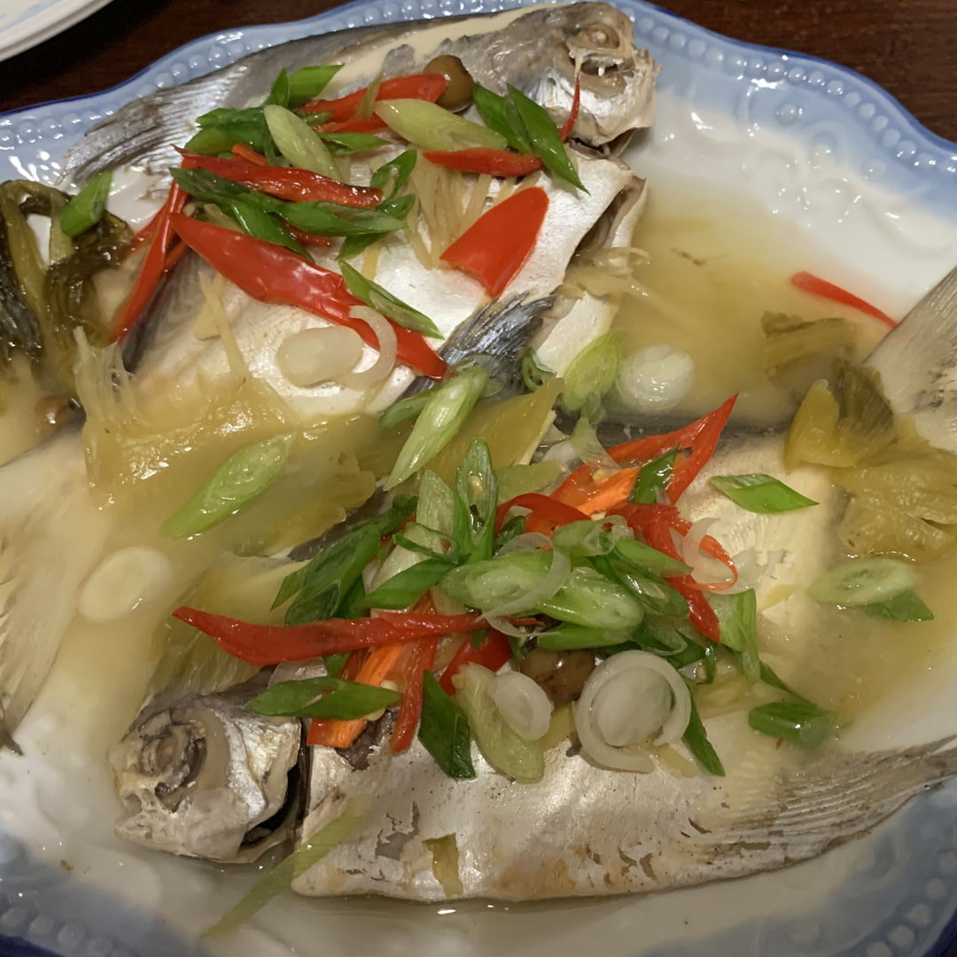 Teochew steam fish