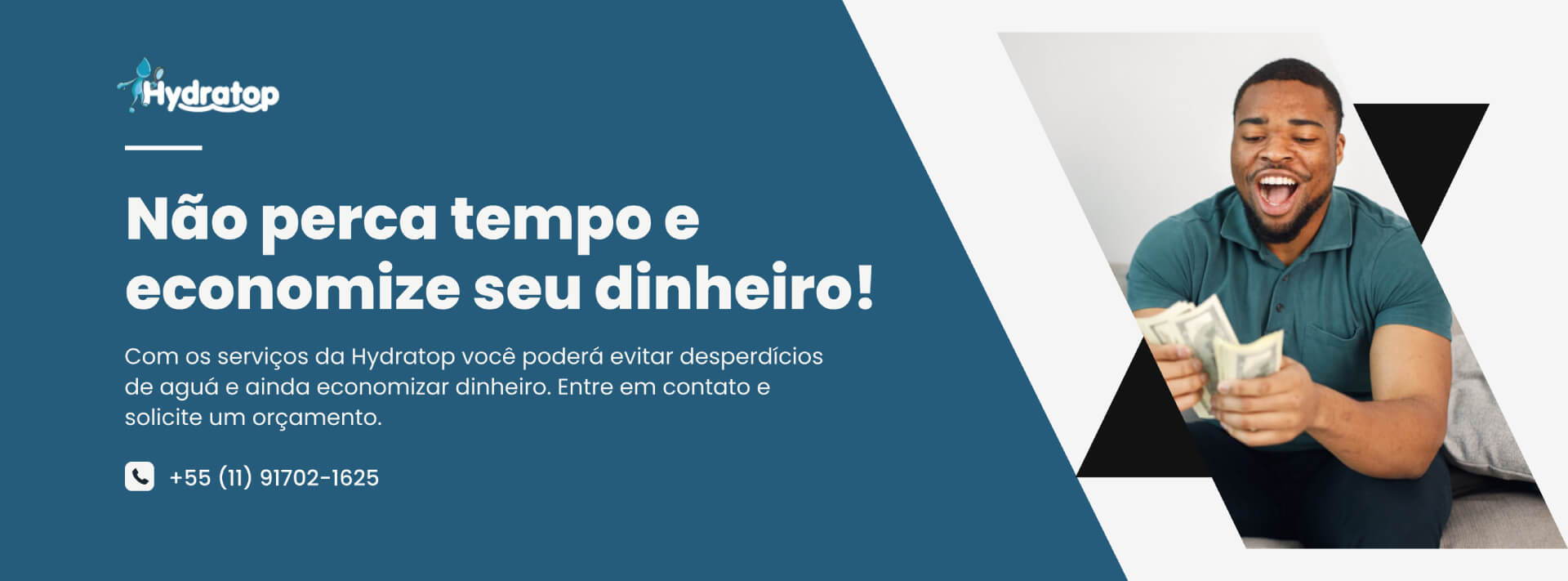 Não perca tempo economize seu dinheiro!