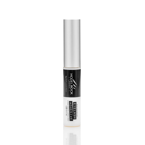 MODELROCK - Lash Adhesive 5gm Waterproof CLEAR/WHITE - "LATEX FREE" - With "Brush On" applicator - Image 3