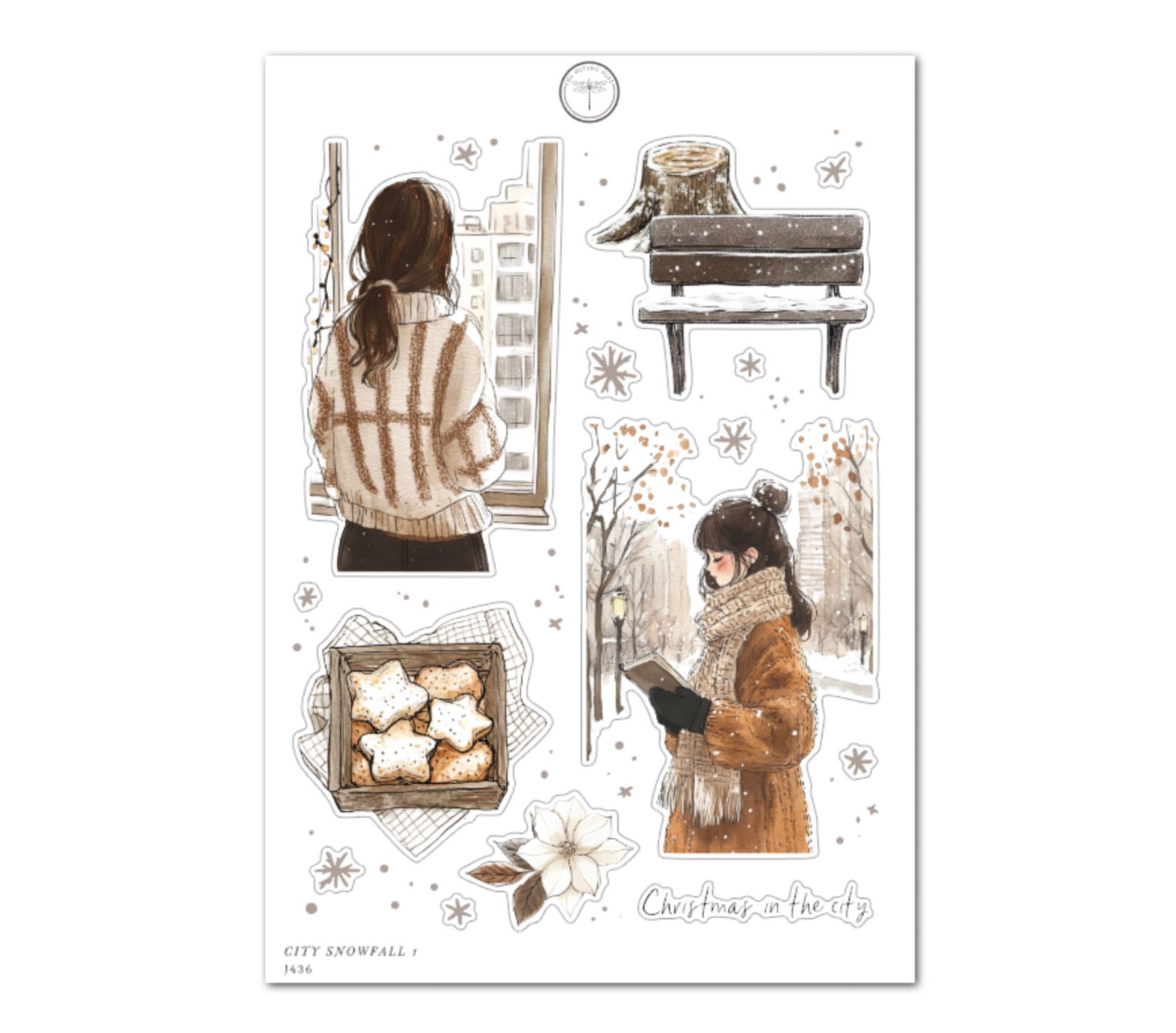 City Snowfall 1 – The Giving Girl