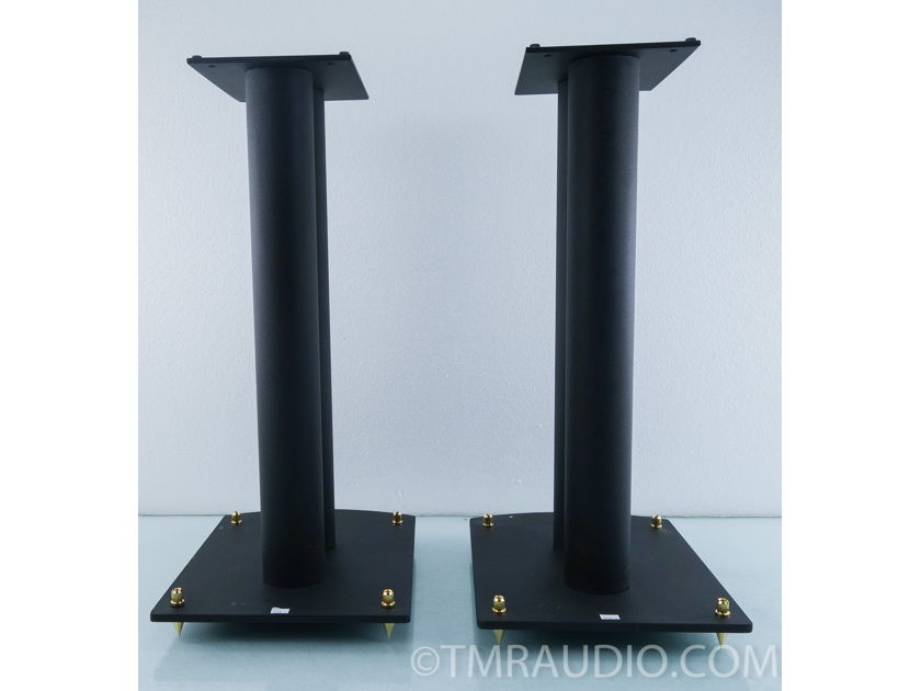 24" Tall Speaker Stands;   Heavy-duty Metal Audiophile Pair (9558 )