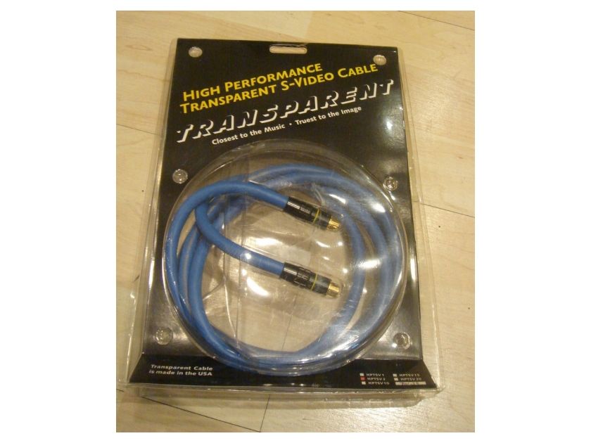 Transparent Audio High Performance  S-Video Cables