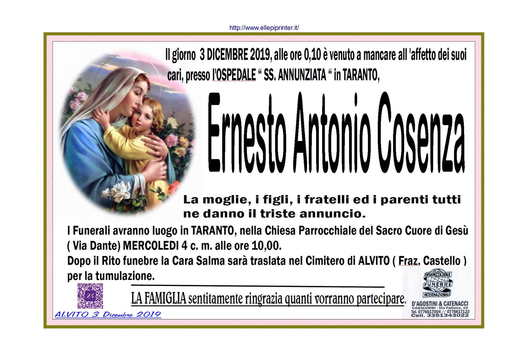 Ernesto Antonio Cosenza