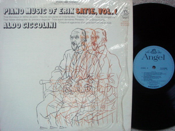 EMI Angel Blue / CICCOLINI,  - Satie Piano Music Vol.1,...
