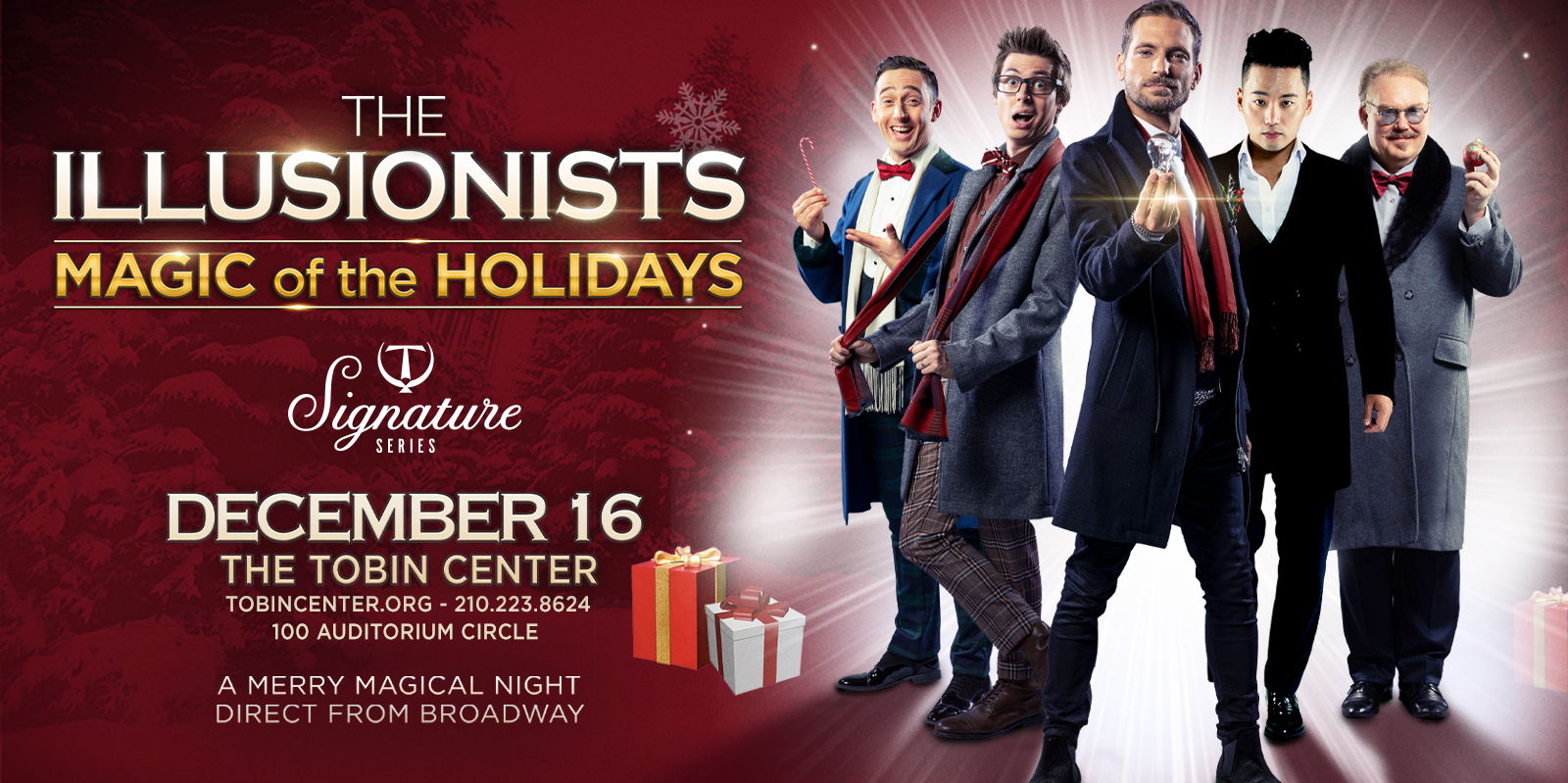 The Illusionists - Magic of the Holidays promotional image