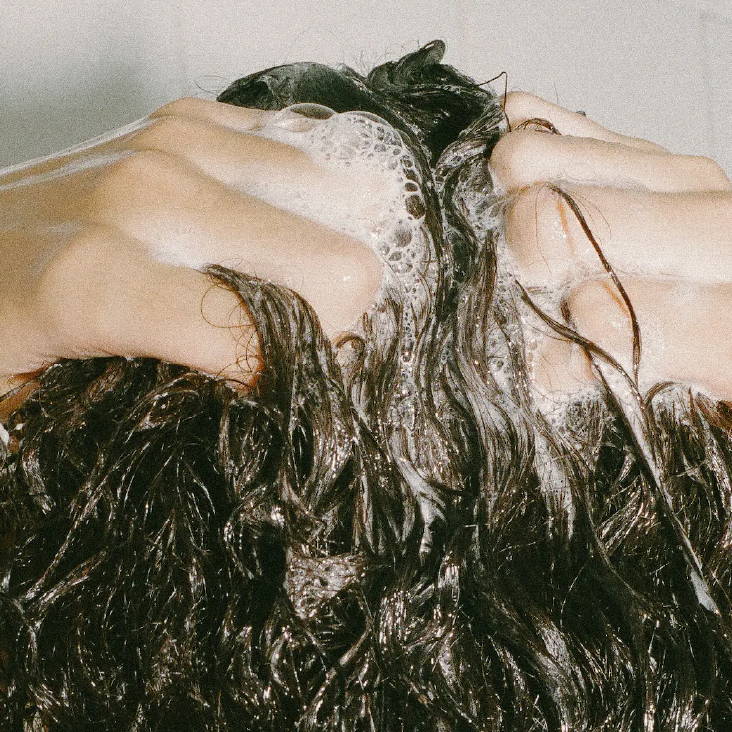 Davines hair model