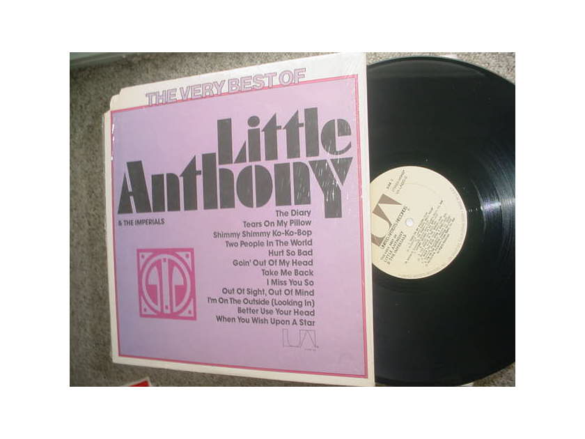 Little Anthony & the Imperials - very best of  lp record in shrink corner cut UNITED ARTISTS