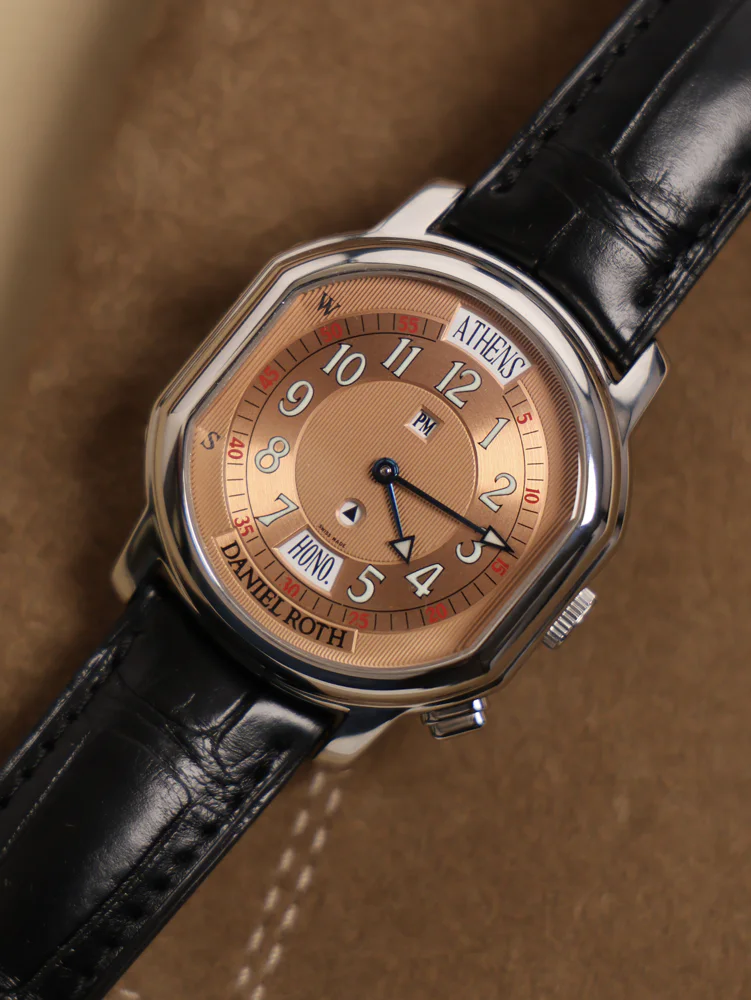 Metropolitan Salmon Dial cal. DR 700/20 based on Lemania 27NL ébauche Leather Strap, image 12 Metropolitan Salmon Dial cal. DR 700/20 based on Lemania 27NL ébauche Leather Strap, image 12