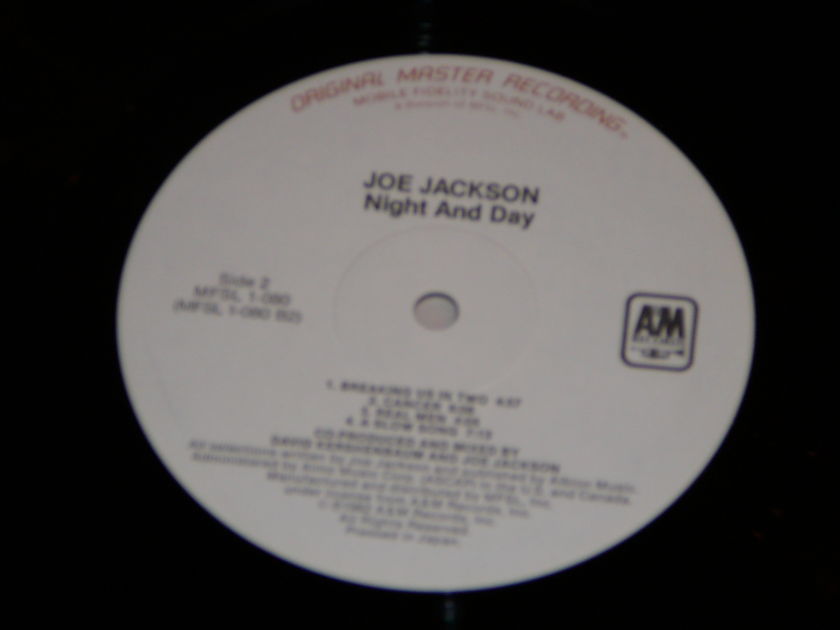 (LP) Joe Jackson Night and Day (MFSL)
