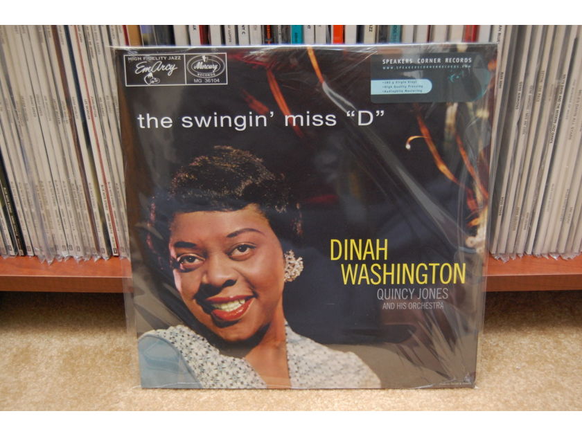 Dinah Washington  - The Swingin' Miss D Speakers Corner 180G