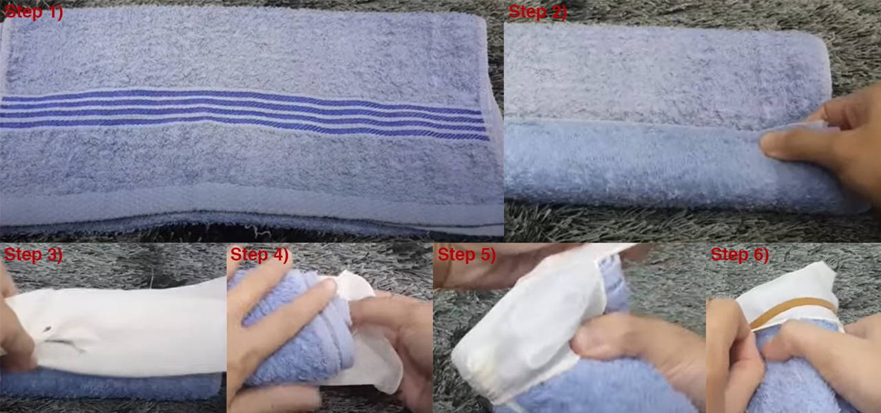 Homemade DIY Pocket Pussy made from a hand towel | SxDolled