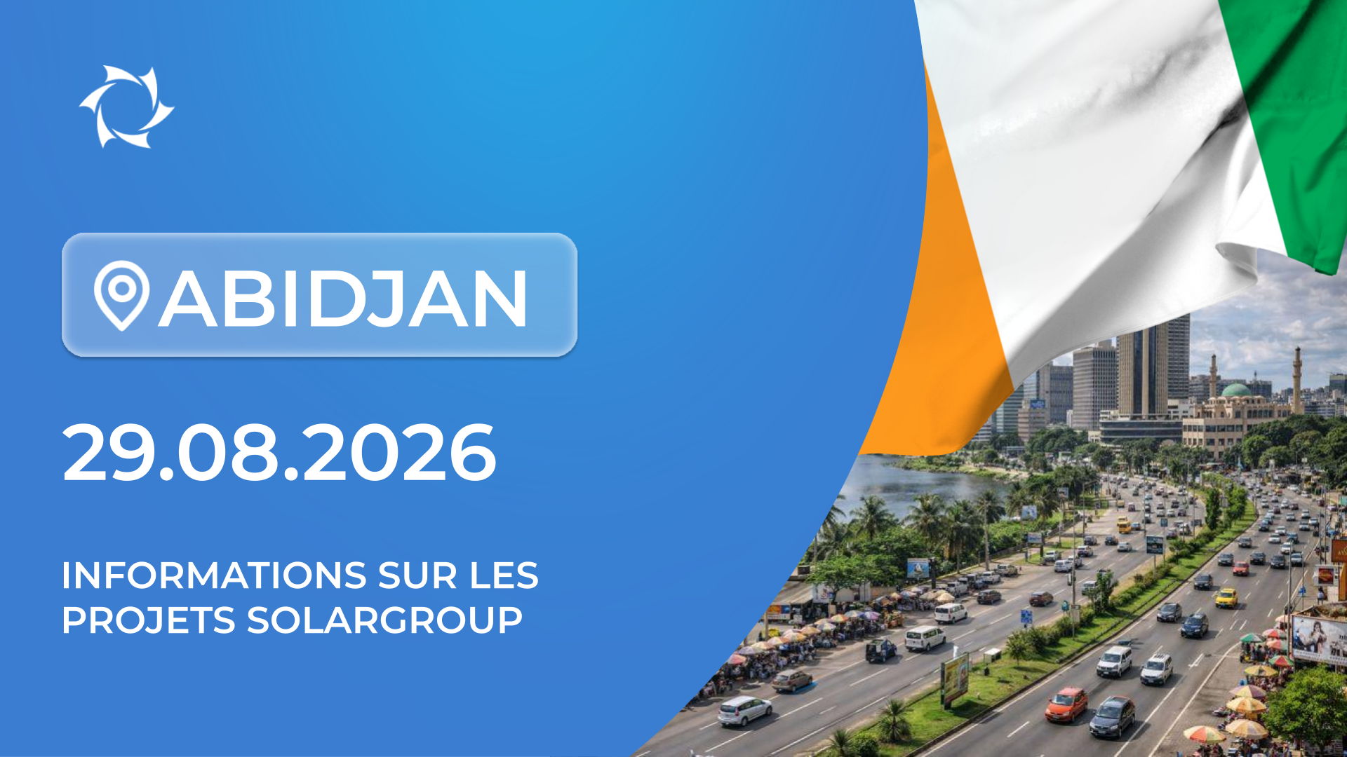 Informations sur les projets SOLARGROUP à Abidjan (Côte d'Ivoire)