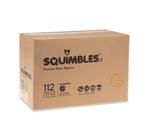 Squimbles Premium Baby Nappies