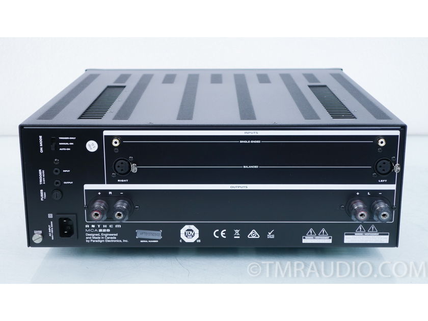 Anthem MCA225 Stereo Power Amplifier; MCA-225 (8079)
