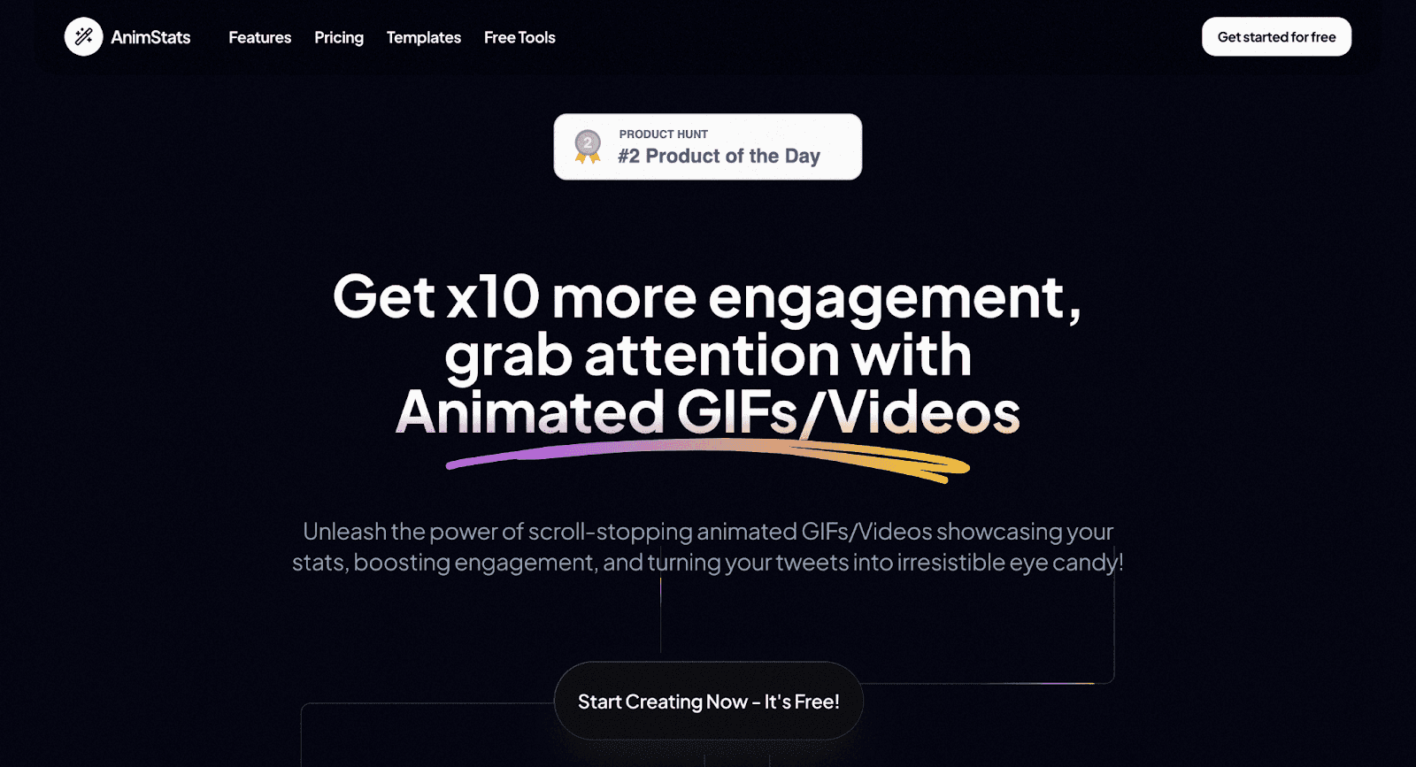 Twitter video tools: AnimStats
