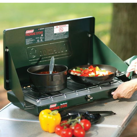Coleman Classic Propane Stove Review - Slant