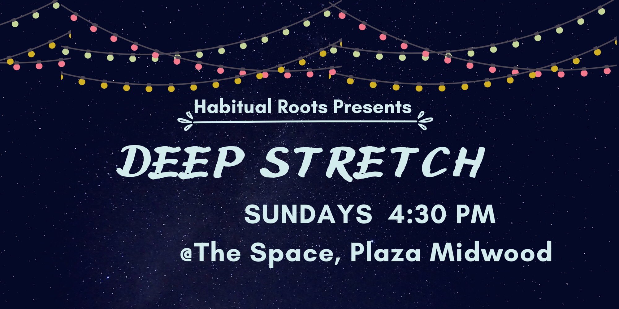 HABITUAL DEEP STRETCH YOGA - The Space promotional image