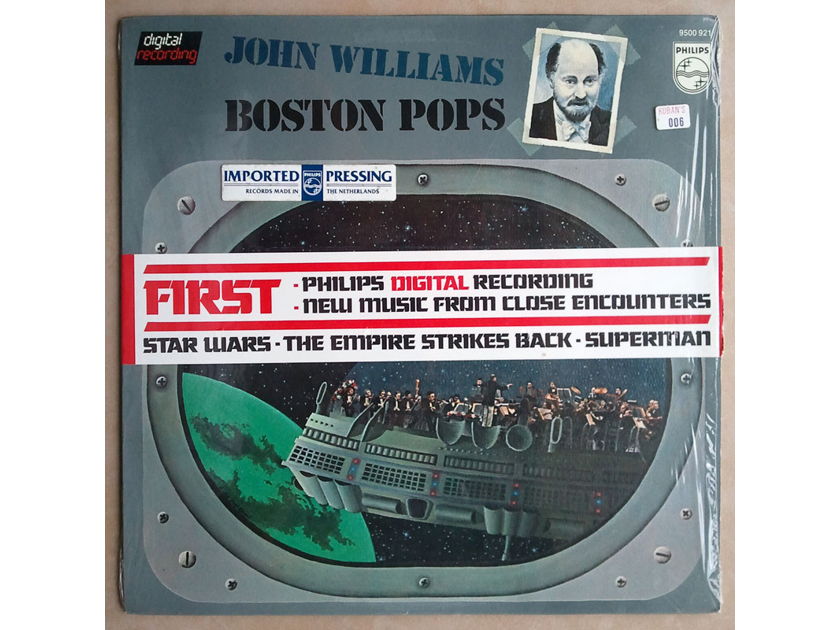 SEALED/Philips/John Williams - - FIRST Philips Digital Recording