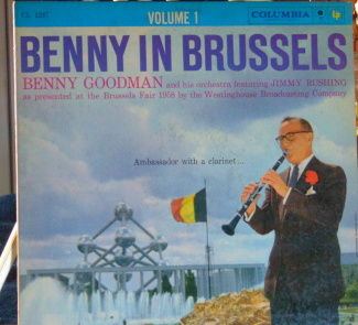 Benny Goodman - Lp Benny In Brussels Near Mint