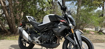 2024 CFMOTO 450NK motorcycle for rent near Crystal, MN