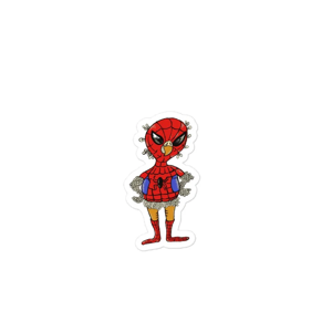 Spidey Chook Vinyl Stickers