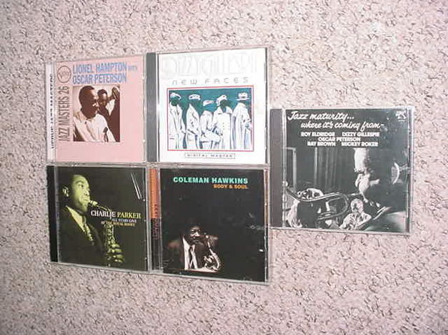 jazz Various Artists cd ot of 5 cd's - Coleman Hawkins,...