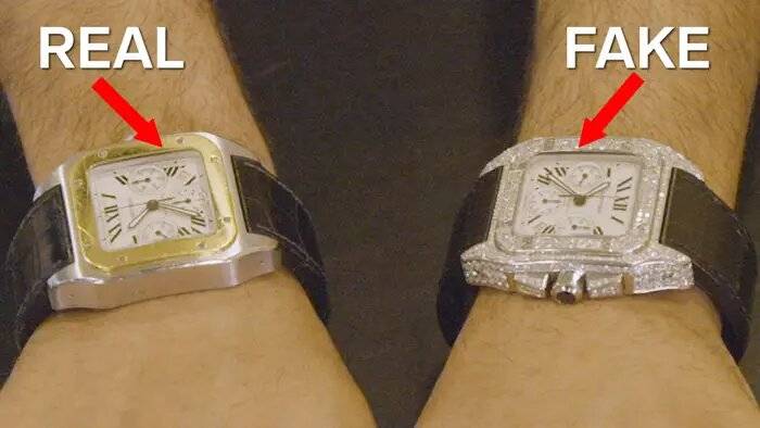 Comment identifier une fausse montre Cartier?