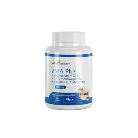 ZMA Plus 800 mg 60 Kapseln