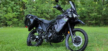 2022 KAWASAKI KLR650 ADVENTURE motorcycle for rent near CARY, NC