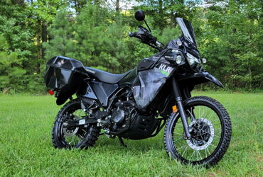 2022 KAWASAKI KLR650 ADVENTURE motorcycle for rent near CARY, NC