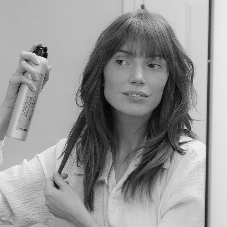 Davines hair model