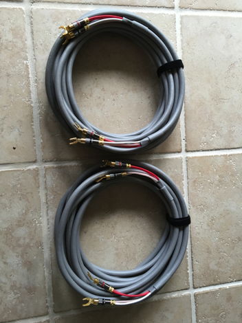 Canare 4S11 28 foot speaker cables