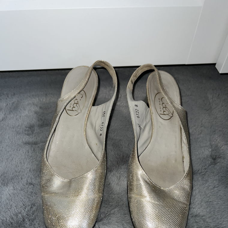 Vintage Absatz -Schuhe