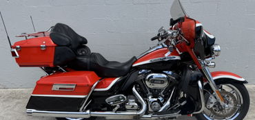 2012 HARLEY-DAVIDSON FLHTCUSE7 CVO ULTRA CLASSIC ELECTRA GLIDE motorcycle for rent near Ruskin, FL