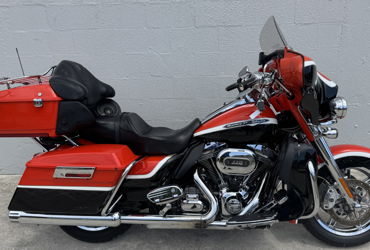2012 HARLEY-DAVIDSON FLHTCUSE7 CVO ULTRA CLASSIC ELECTRA GLIDE motorcycle for rent near Ruskin, FL