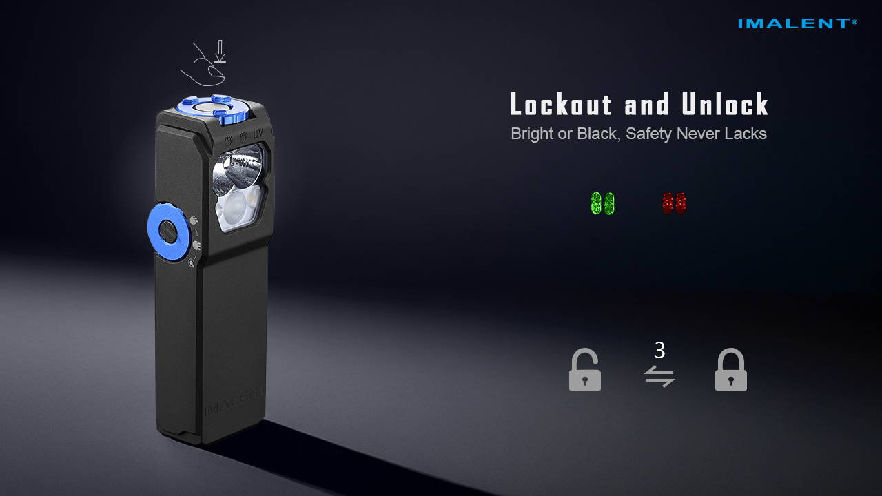 IMALENT GR35 4 in 1 EDC Flashlight