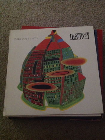 Public Image Limited - Happy? Virgin Records Vinyl LP  NM