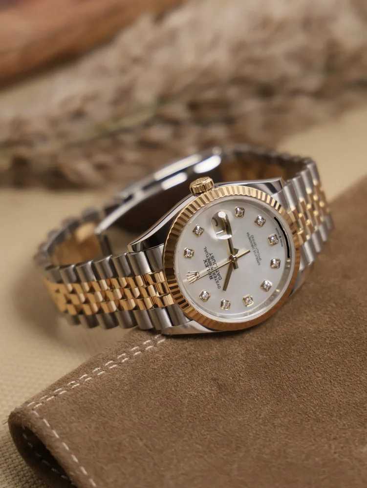 MoP Dial With Diamonds Jubilee Bracelet, image 2
