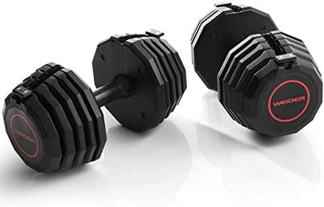 Weider Select-A-Weight Adjustable Dumbbells
